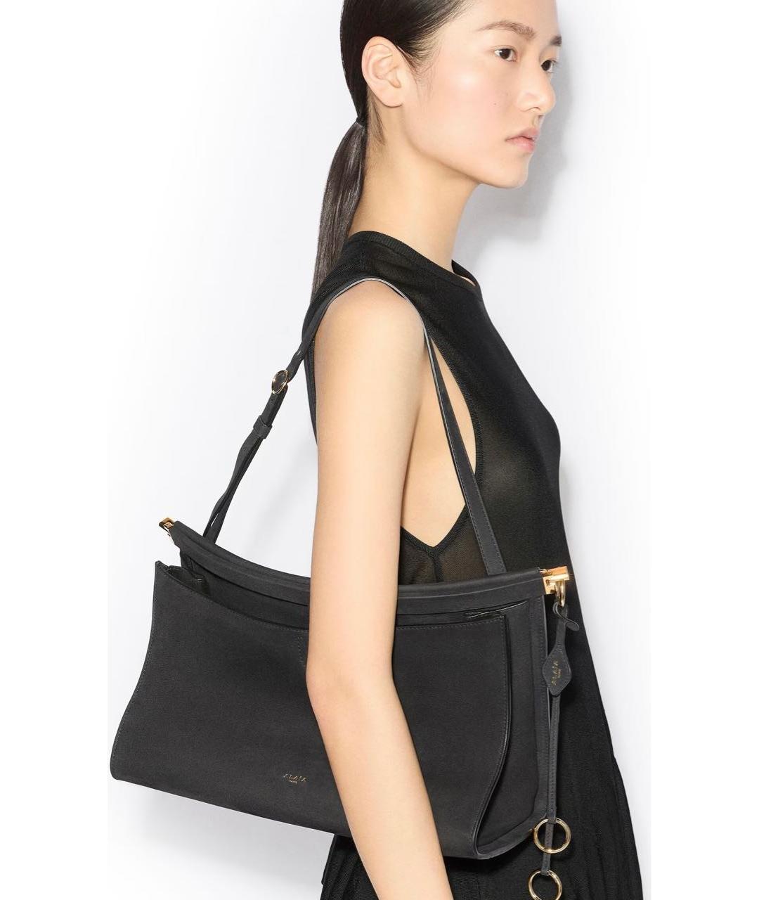 ALAIA Антрацитовая сумка через плечо, фото 3