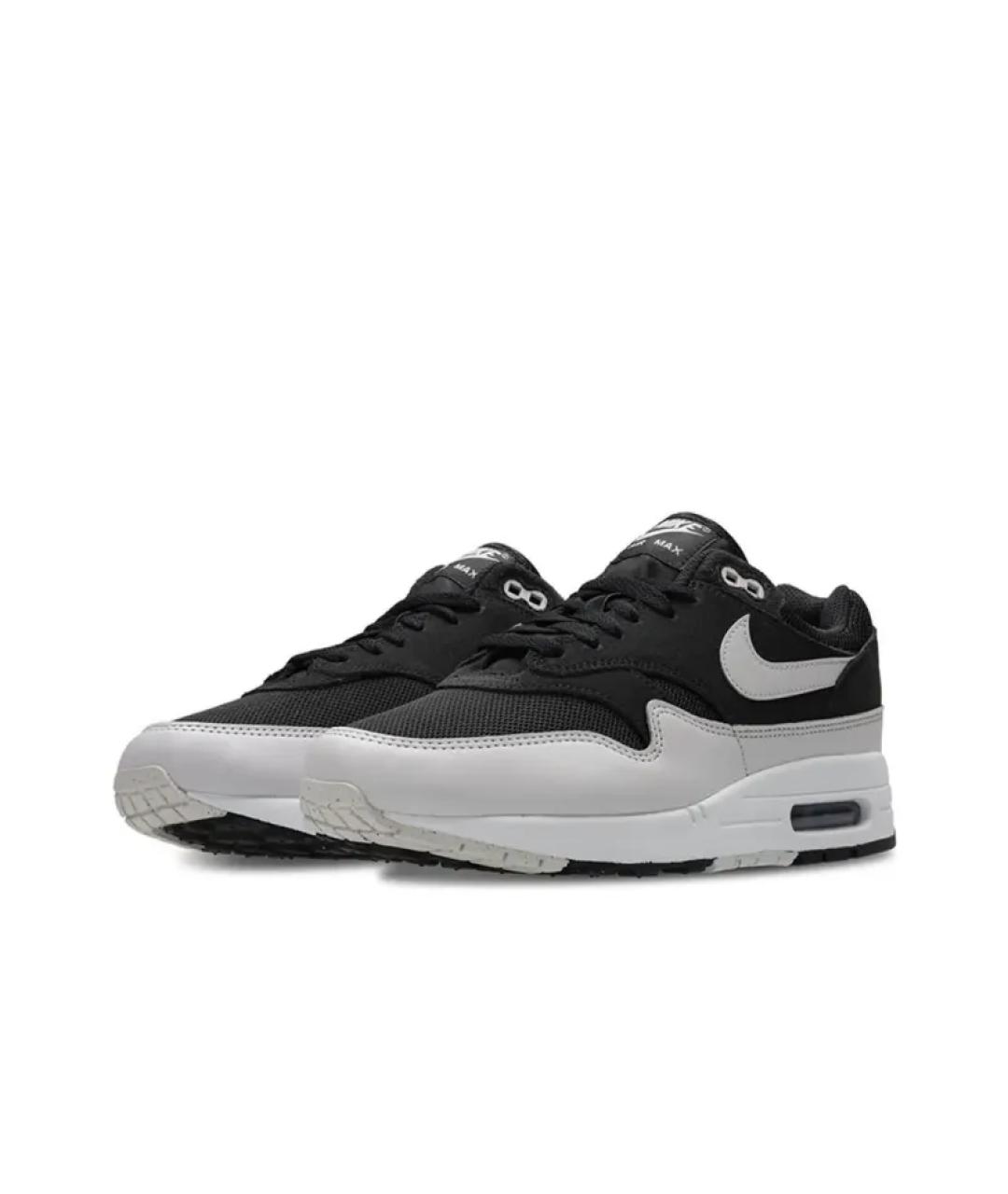 NIKE Черные низкие кроссовки / кеды, фото 2