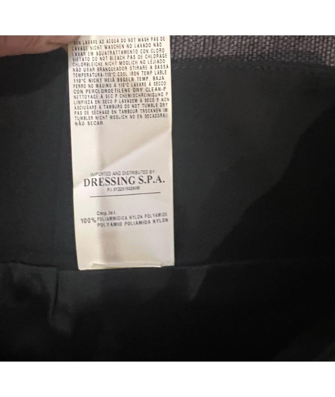 ROBERTO CAVALLI Черная вискозная юбка миди, фото 7