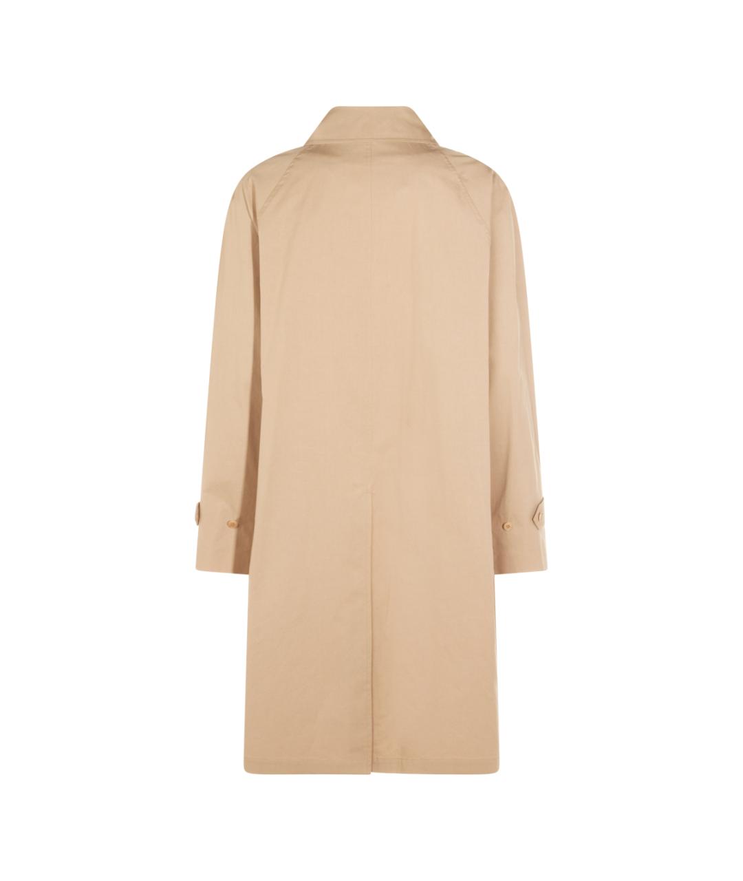 THE ROW Бежевый хлопковый тренч/плащ, фото 2