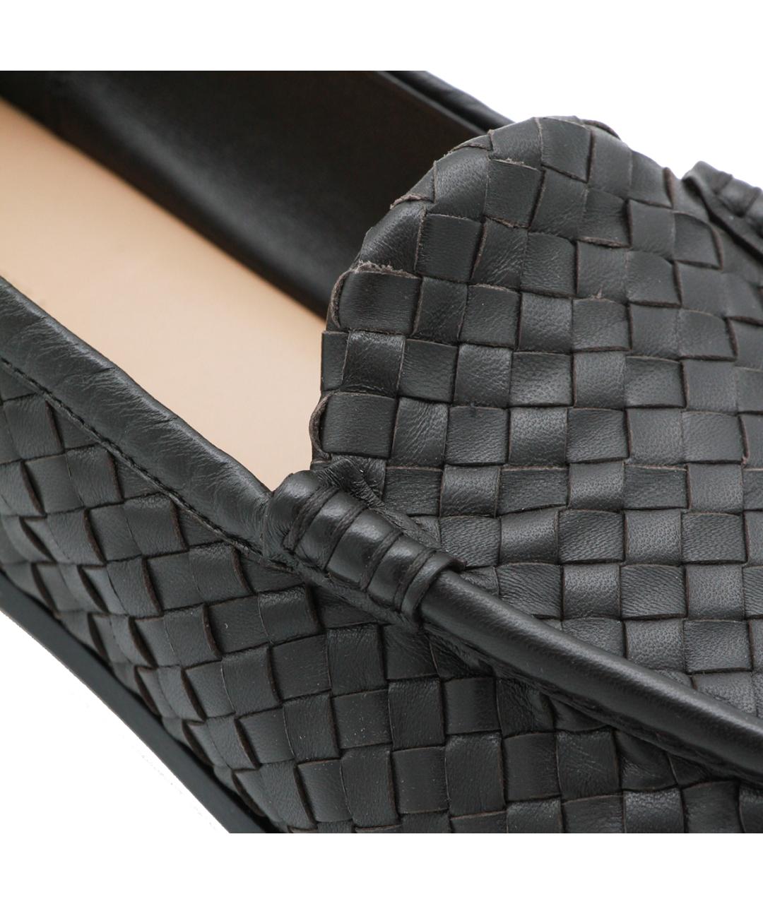 BOTTEGA VENETA Коричневые кожаные лоферы, фото 4
