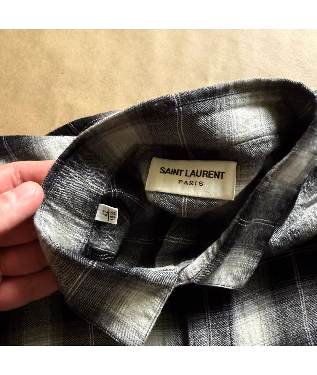 SAINT LAURENT Мульти кэжуал рубашка, фото 6