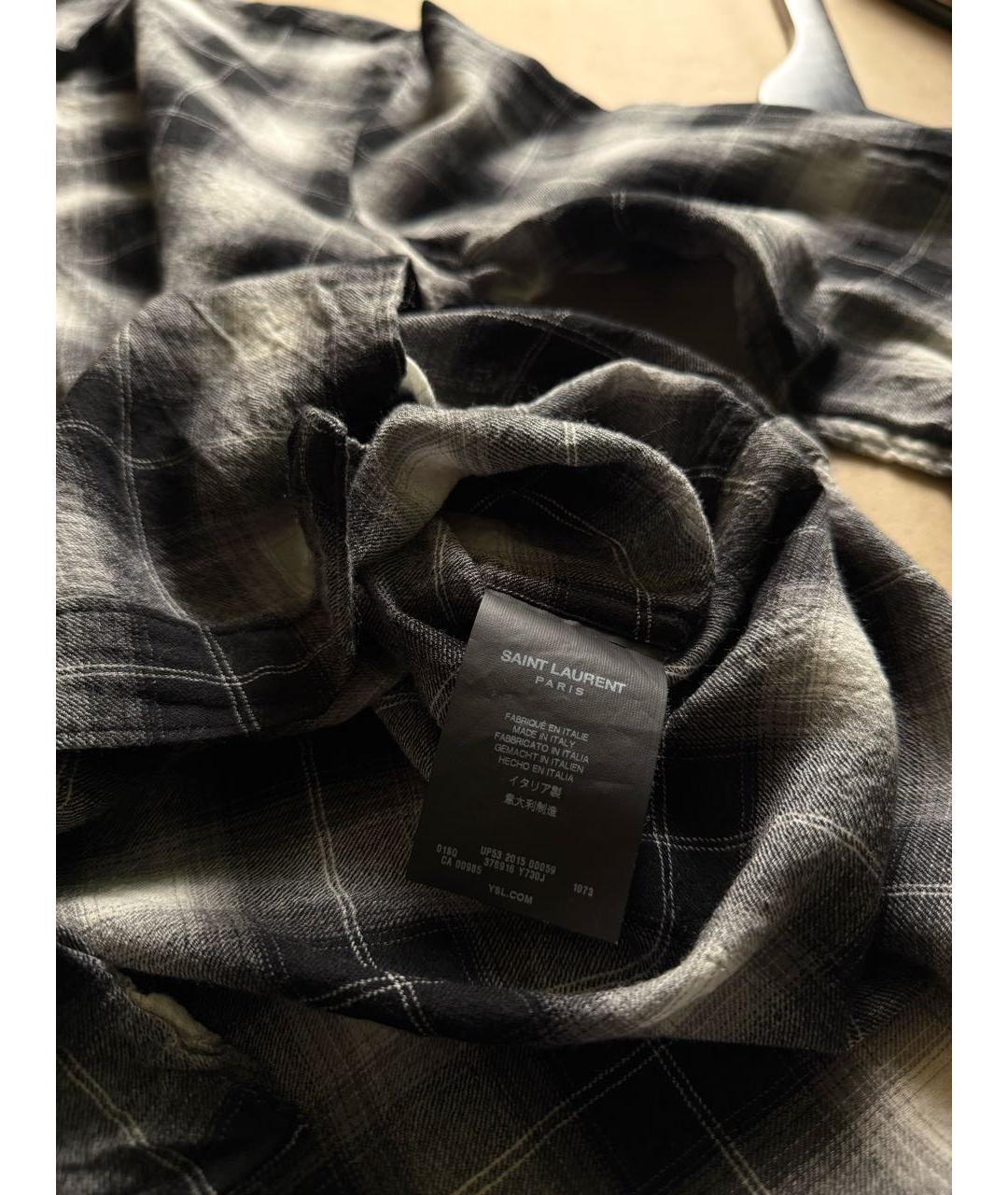 SAINT LAURENT Мульти кэжуал рубашка, фото 7