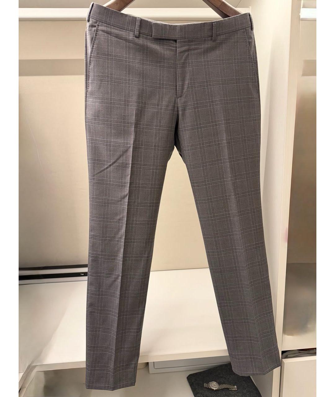 ZZEGNA Серый классический костюм, фото 2