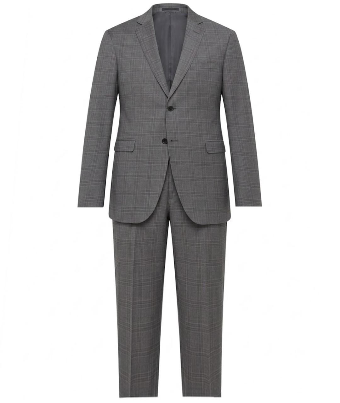 ZZEGNA Серый классический костюм, фото 1