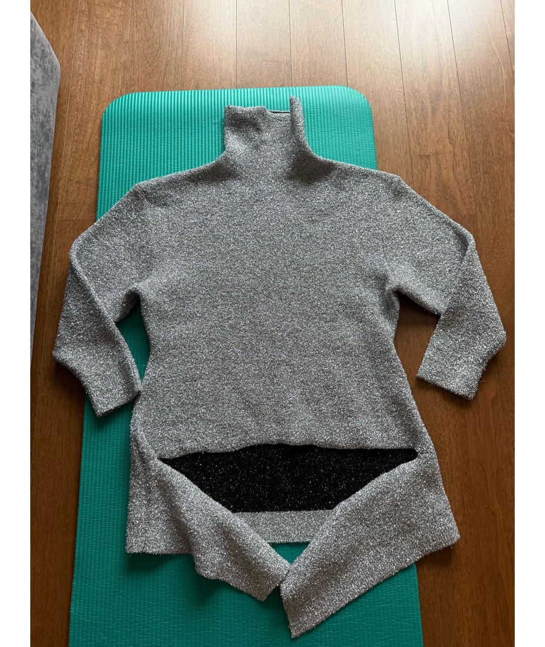 BALENCIAGA Серебрянный джемпер / свитер, фото 4