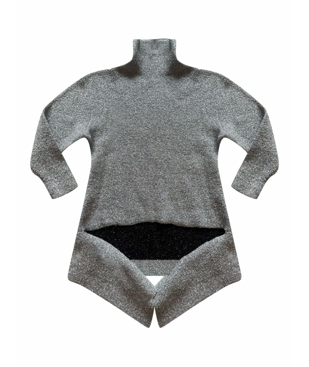 BALENCIAGA Серебрянный джемпер / свитер, фото 1