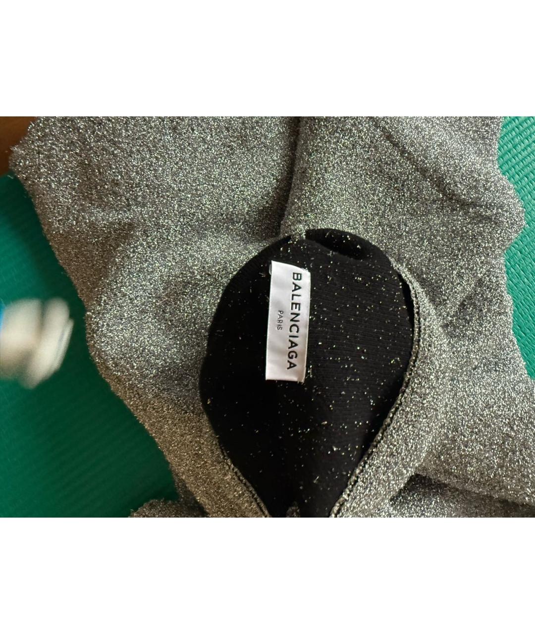 BALENCIAGA Серебрянный джемпер / свитер, фото 3