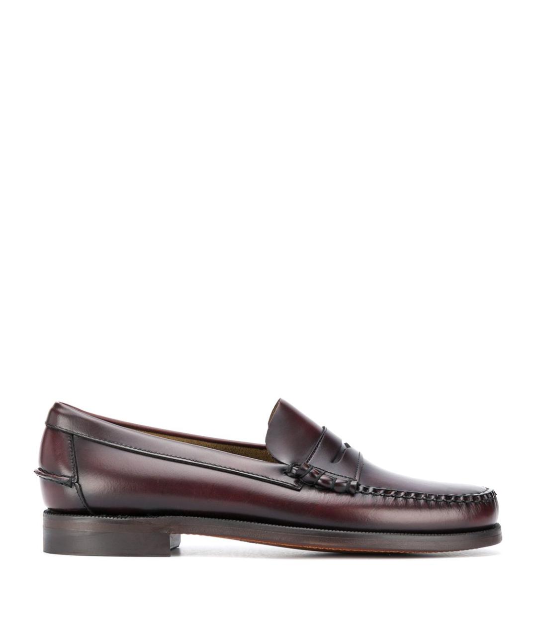 SEBAGO Коричневые кожаные низкие ботинки, фото 1