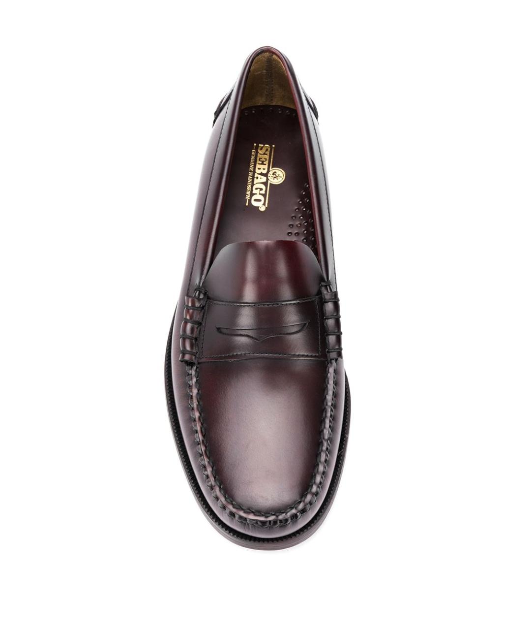 SEBAGO Коричневые кожаные низкие ботинки, фото 4