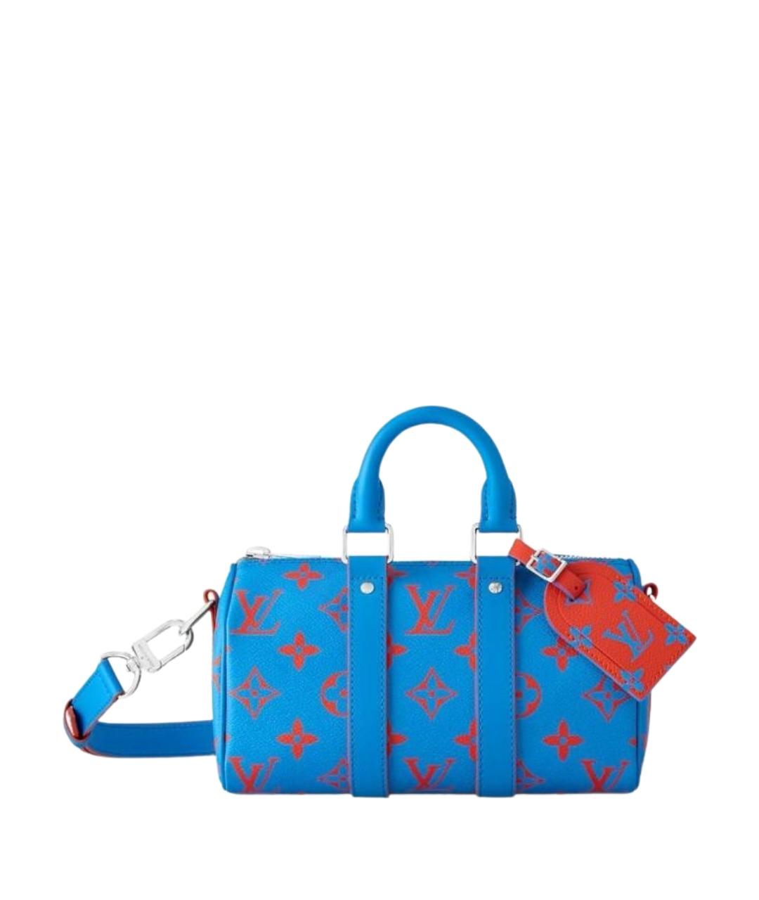 LOUIS VUITTON Голубая сумка на плечо, фото 1