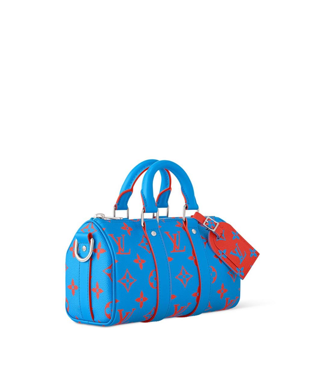 LOUIS VUITTON Голубая сумка на плечо, фото 2