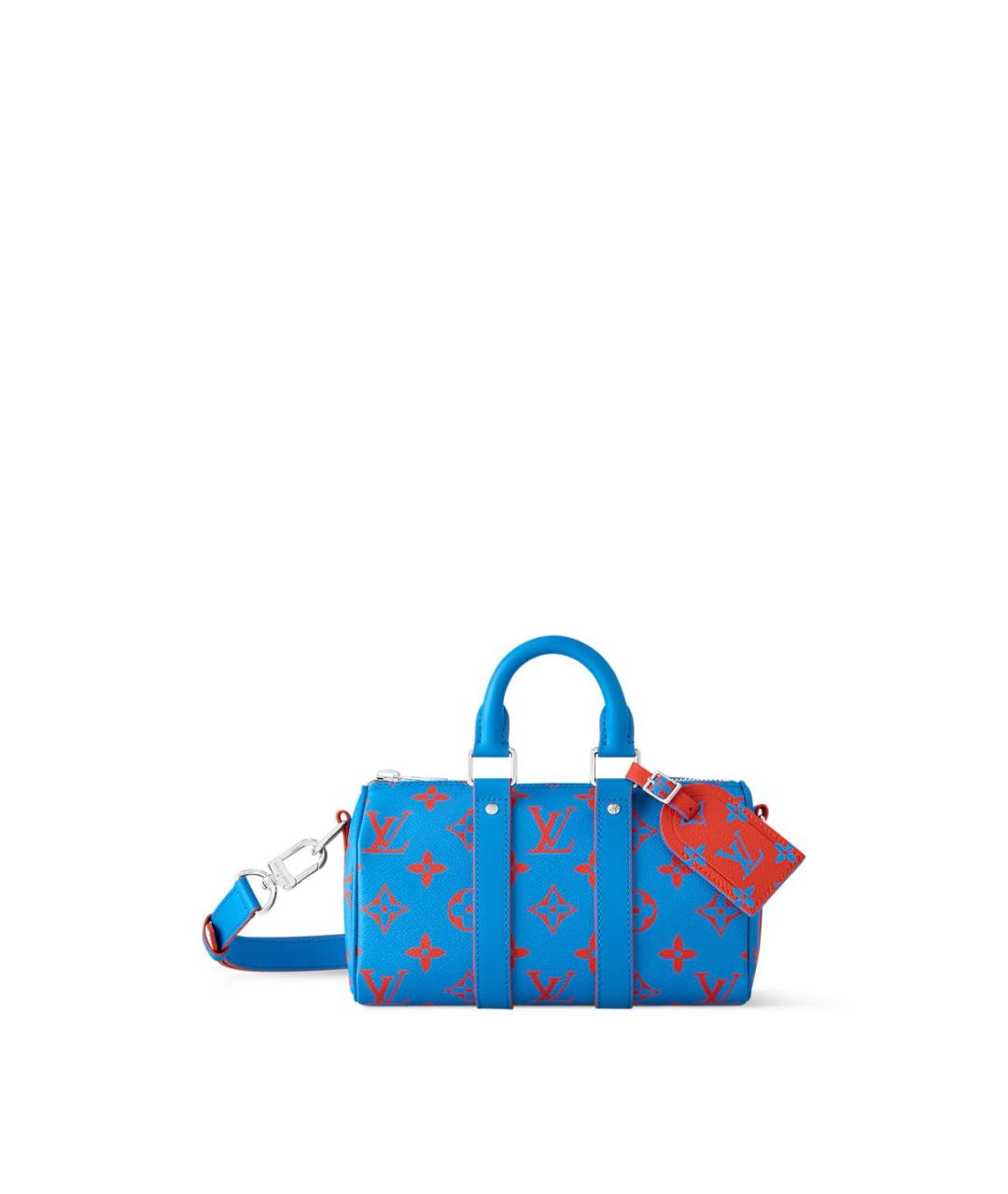 LOUIS VUITTON Голубая сумка на плечо, фото 8