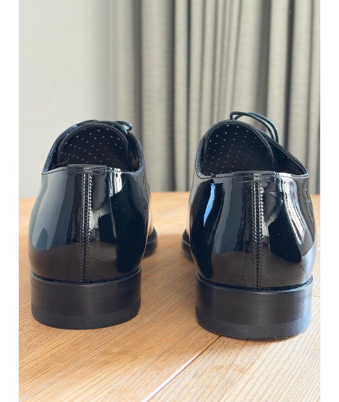 GIVENCHY Черные туфли из лакированной кожи, фото 4