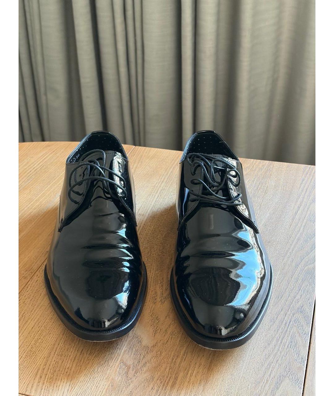 GIVENCHY Черные туфли из лакированной кожи, фото 2