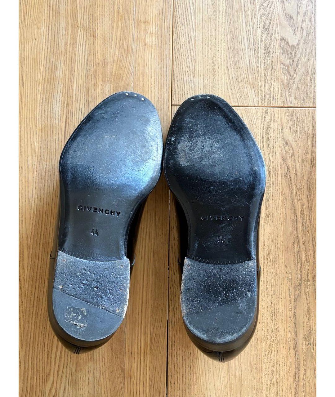 GIVENCHY Черные туфли из лакированной кожи, фото 5