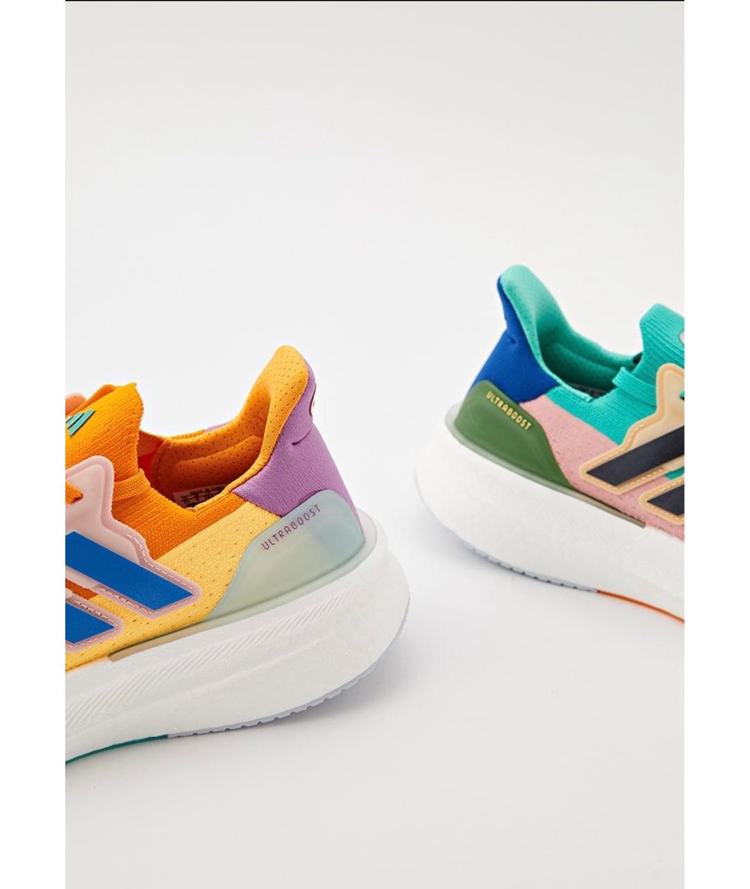 ADIDAS Салатовые текстильные кроссовки, фото 4