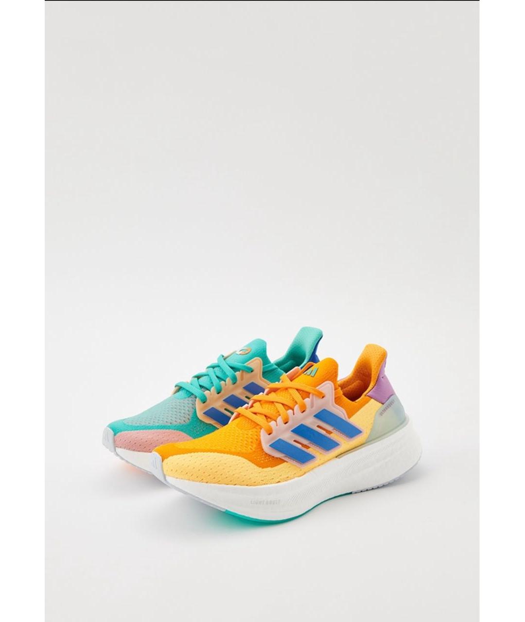 ADIDAS Салатовые текстильные кроссовки, фото 7