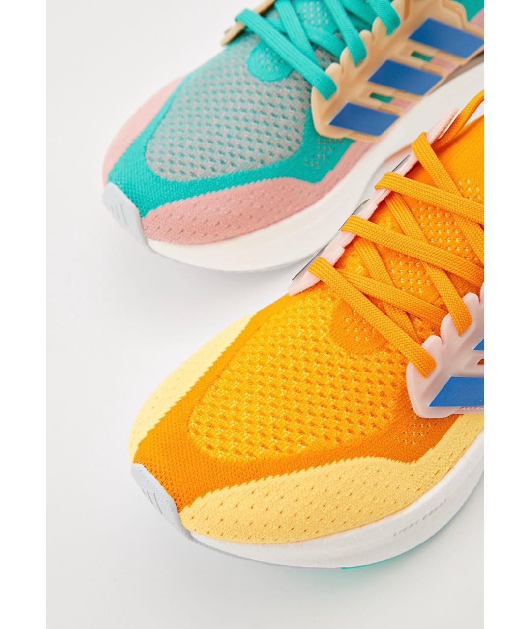 ADIDAS Салатовые текстильные кроссовки, фото 6