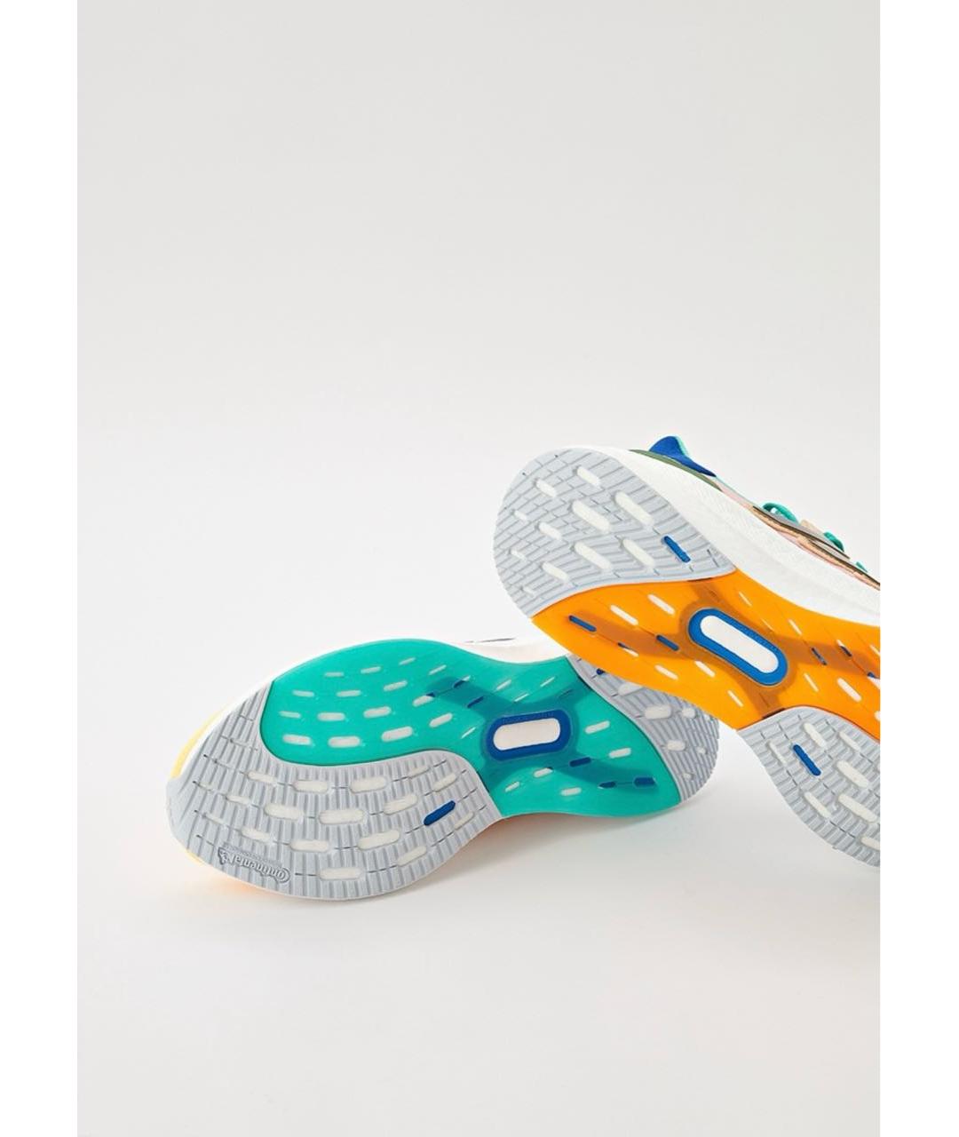 ADIDAS Салатовые текстильные кроссовки, фото 5