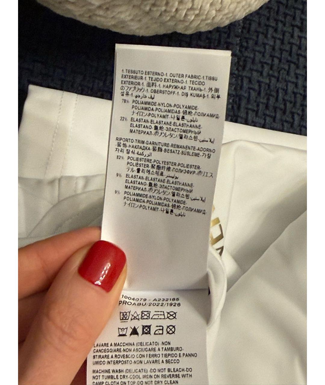 VERSACE Белая футболка, фото 6