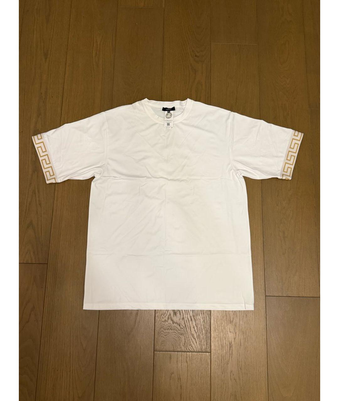 VERSACE Белая футболка, фото 3