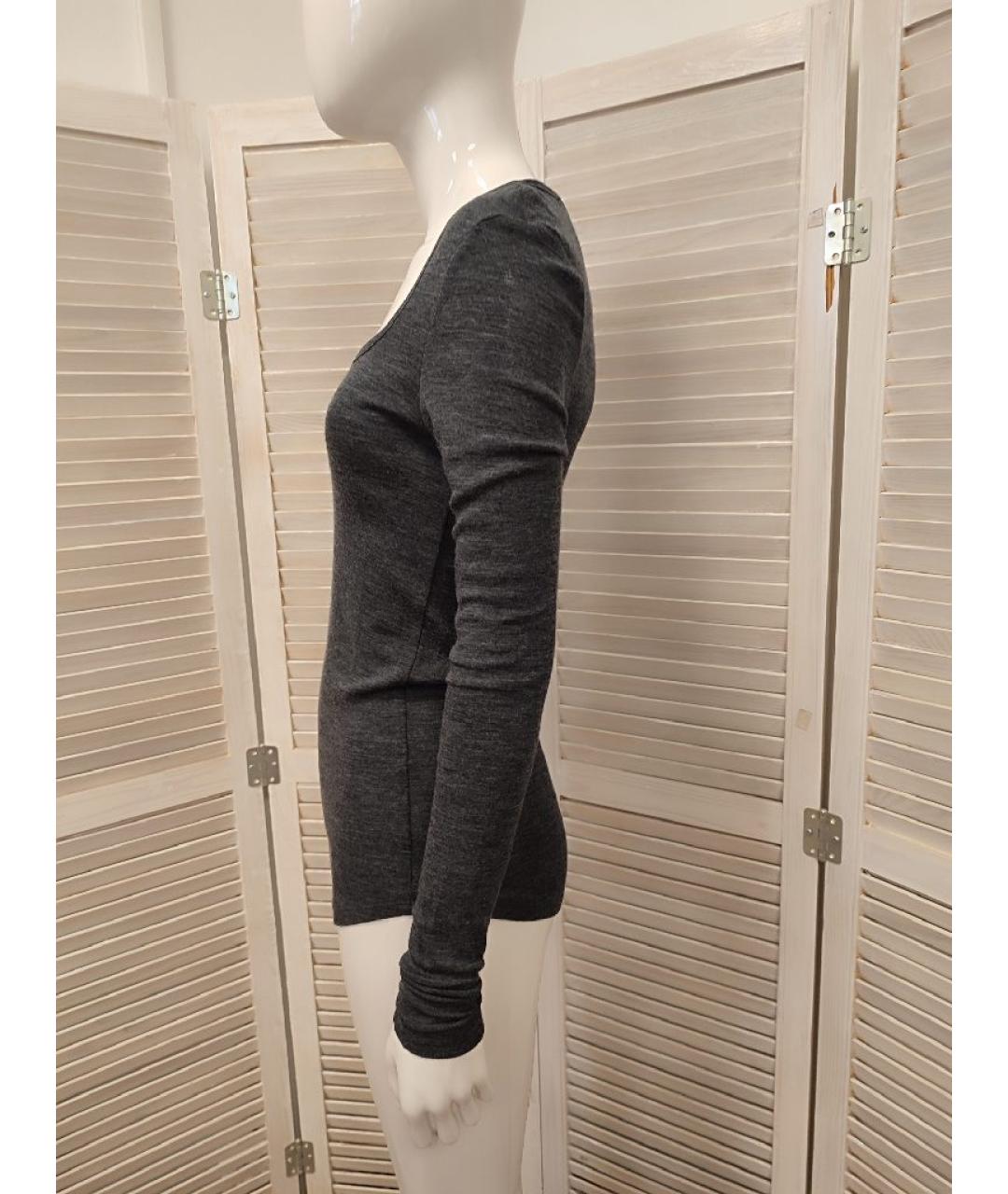 COS Серый шерстяной джемпер / свитер, фото 4