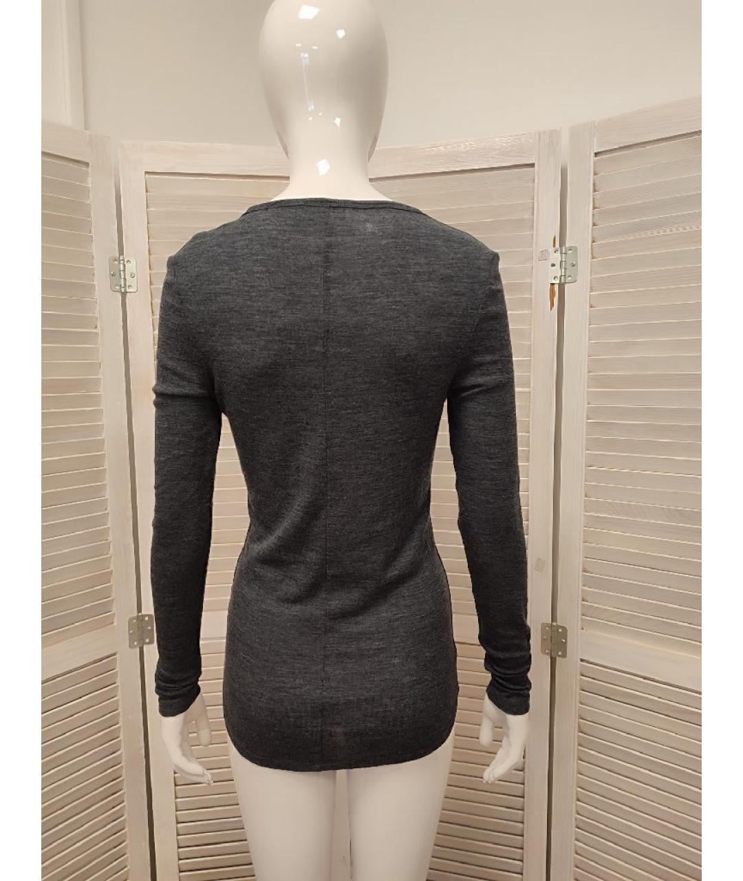 COS Серый шерстяной джемпер / свитер, фото 2