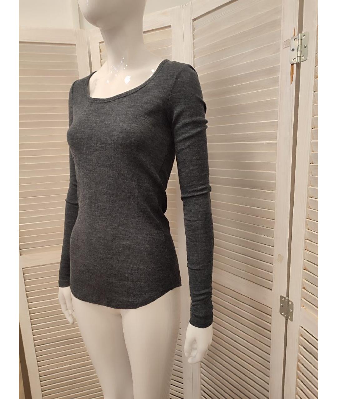 COS Серый шерстяной джемпер / свитер, фото 5