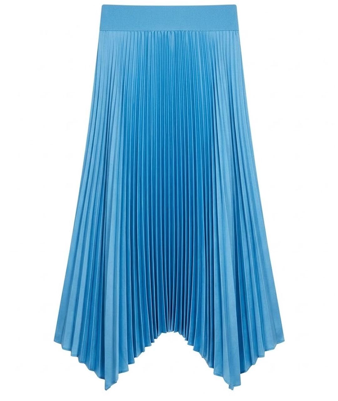 JOSEPH Синяя полиэстеровая юбка миди, фото 1