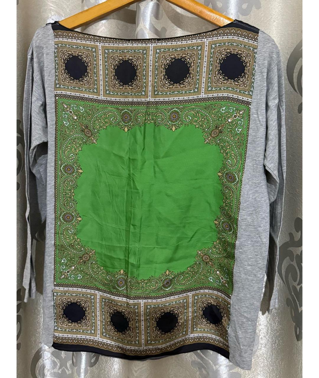 DOLCE&GABBANA Зеленая хлопковая блузы, фото 4