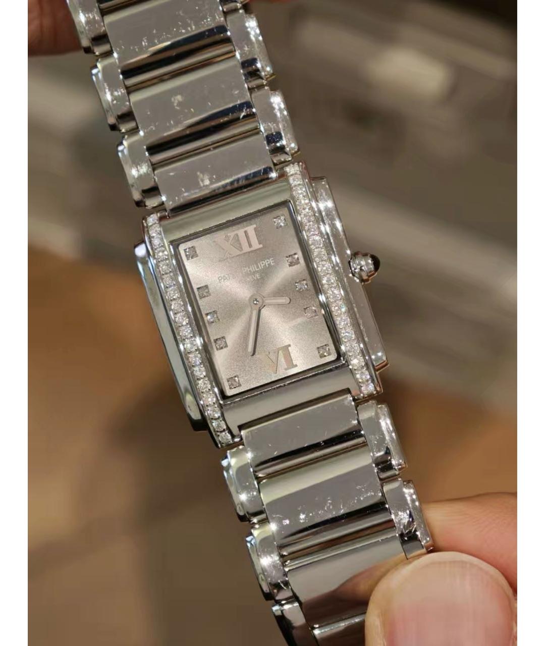 PATEK PHILIPPE Серебряные часы, фото 4