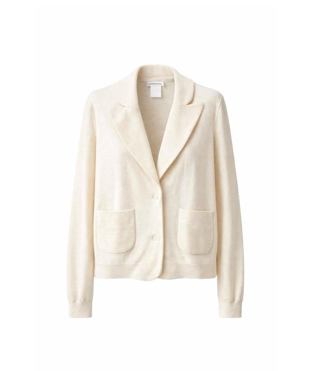 SONIA RYKIEL Бежевый хлопковый кардиган, фото 6