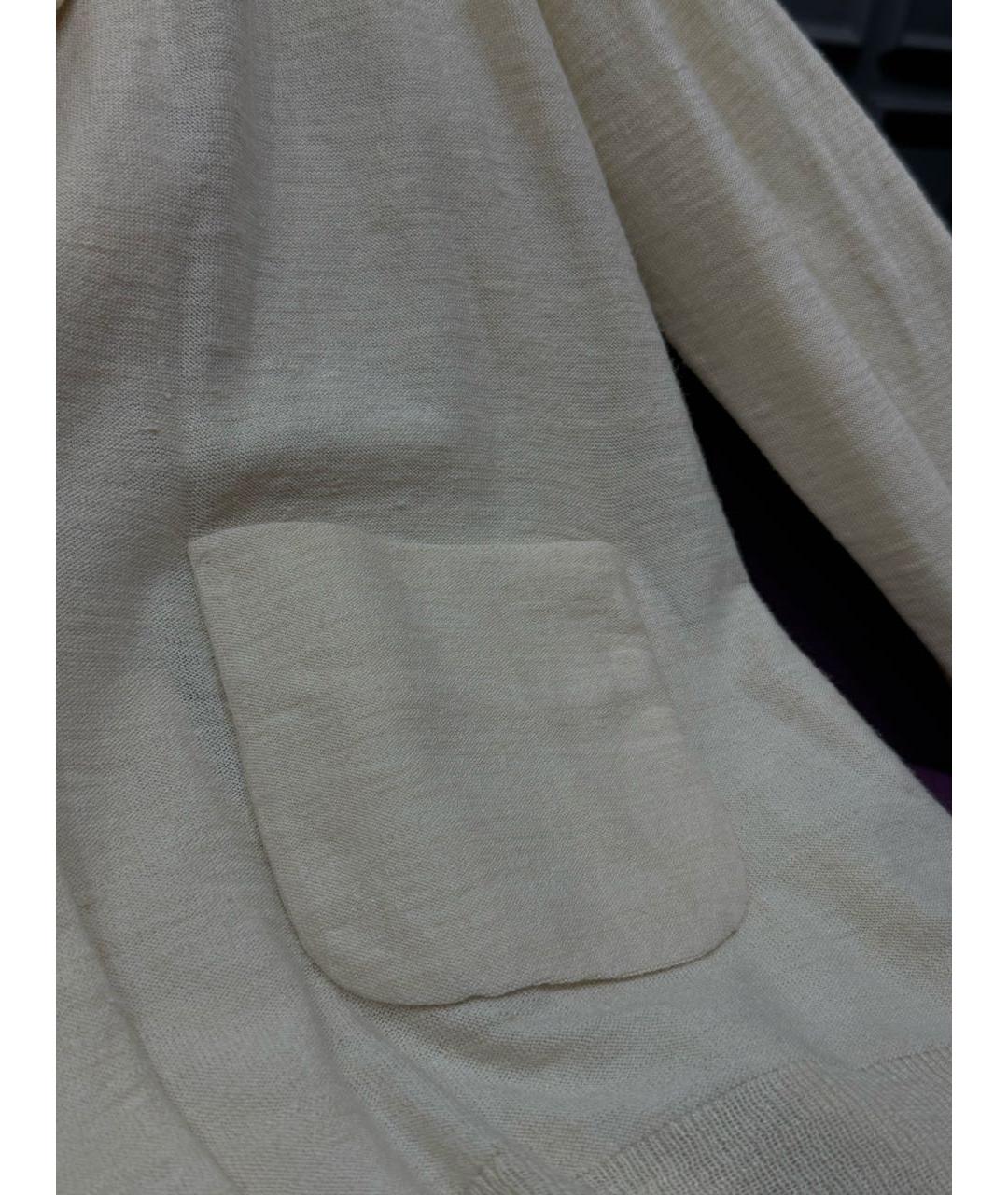 SONIA RYKIEL Бежевый хлопковый кардиган, фото 5