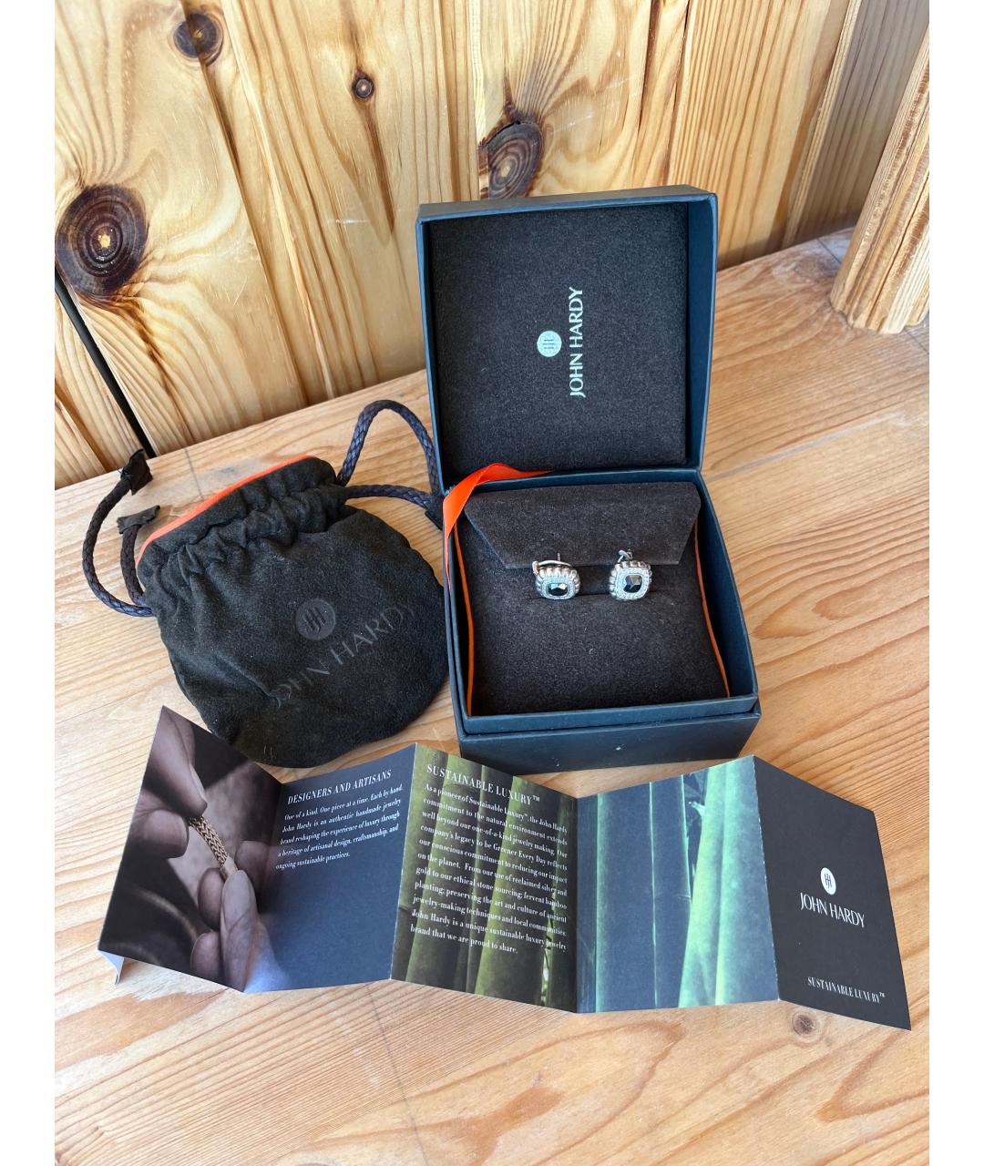 JOHN HARDY Серебряные серебряные серьги, фото 3