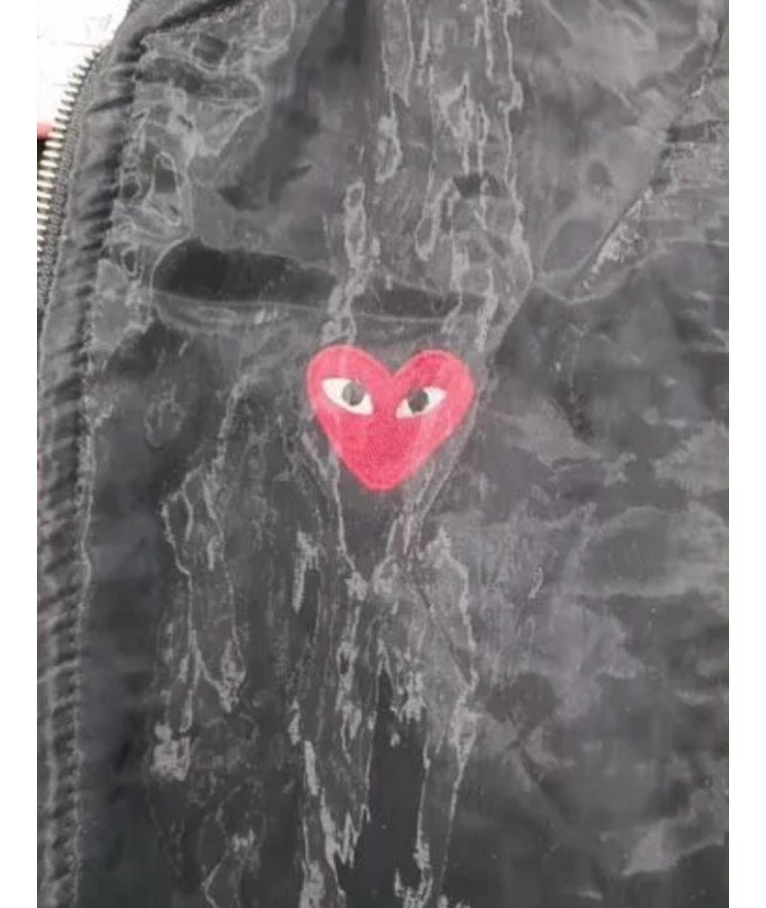 COMME DES GARÇONS PLAY Черная куртка, фото 5