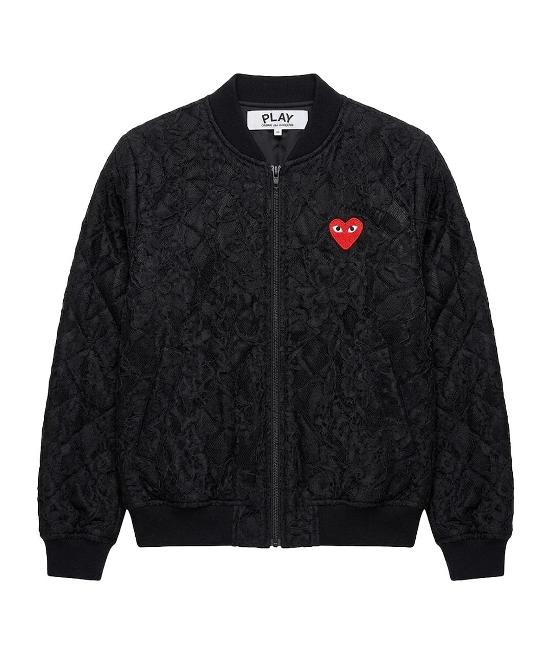 COMME DES GARÇONS PLAY Черная куртка, фото 1