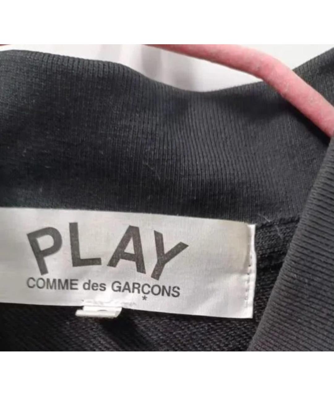 COMME DES GARÇONS PLAY Черная куртка, фото 4