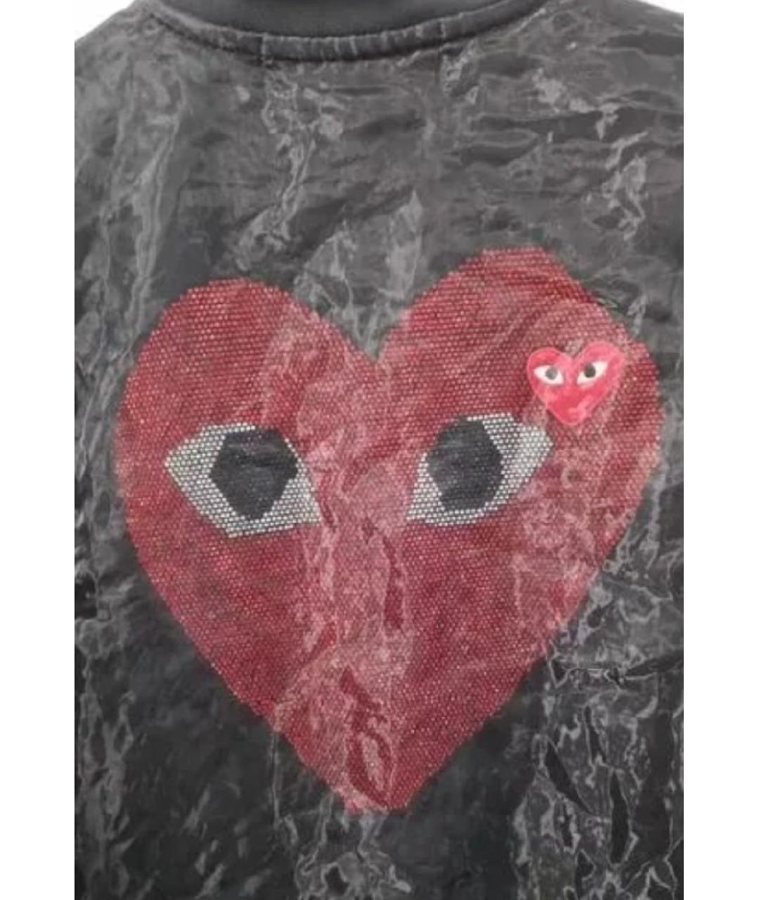 COMME DES GARÇONS PLAY Черная куртка, фото 6