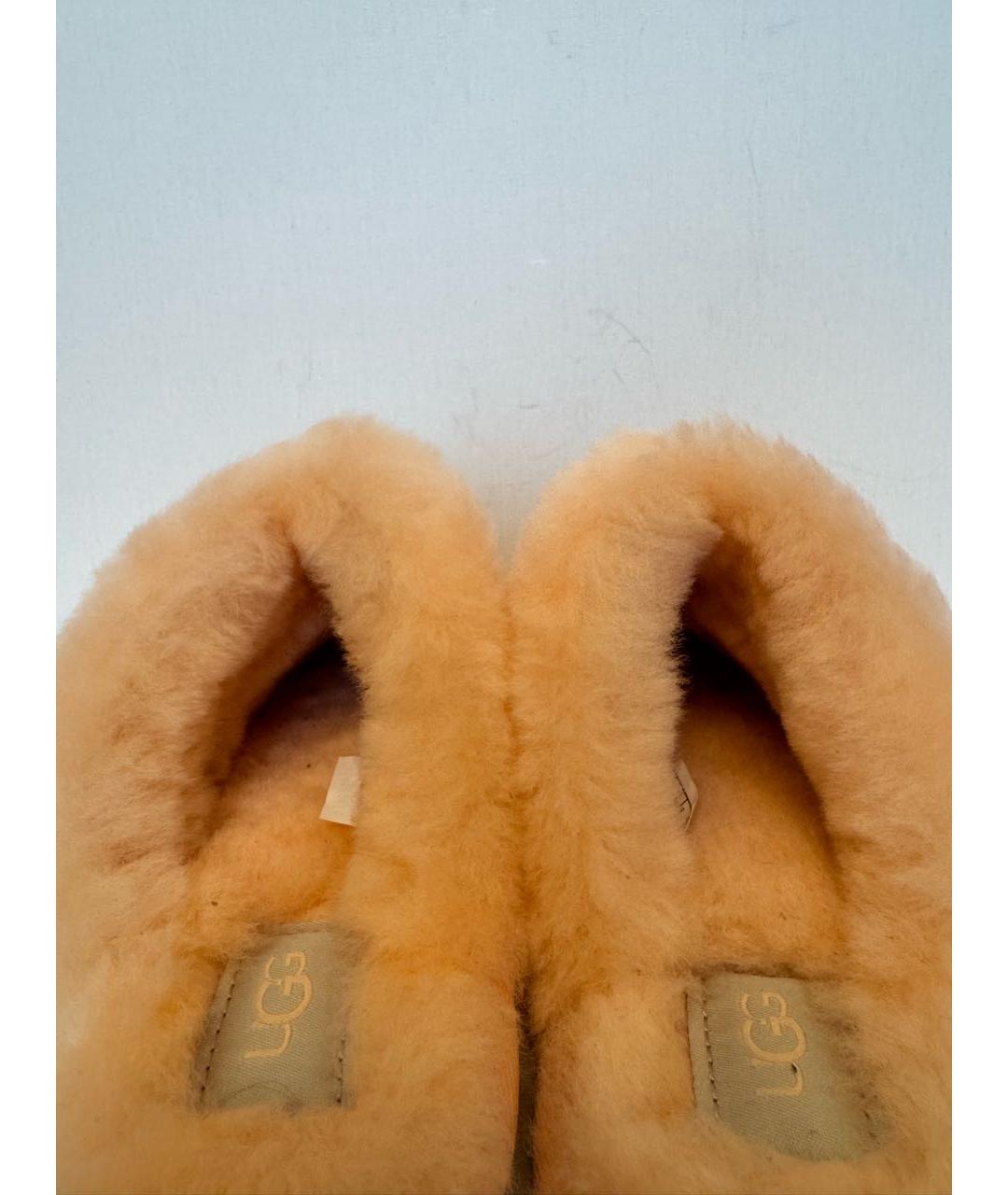 UGG AUSTRALIA Розовые замшевые шлепанцы, фото 8