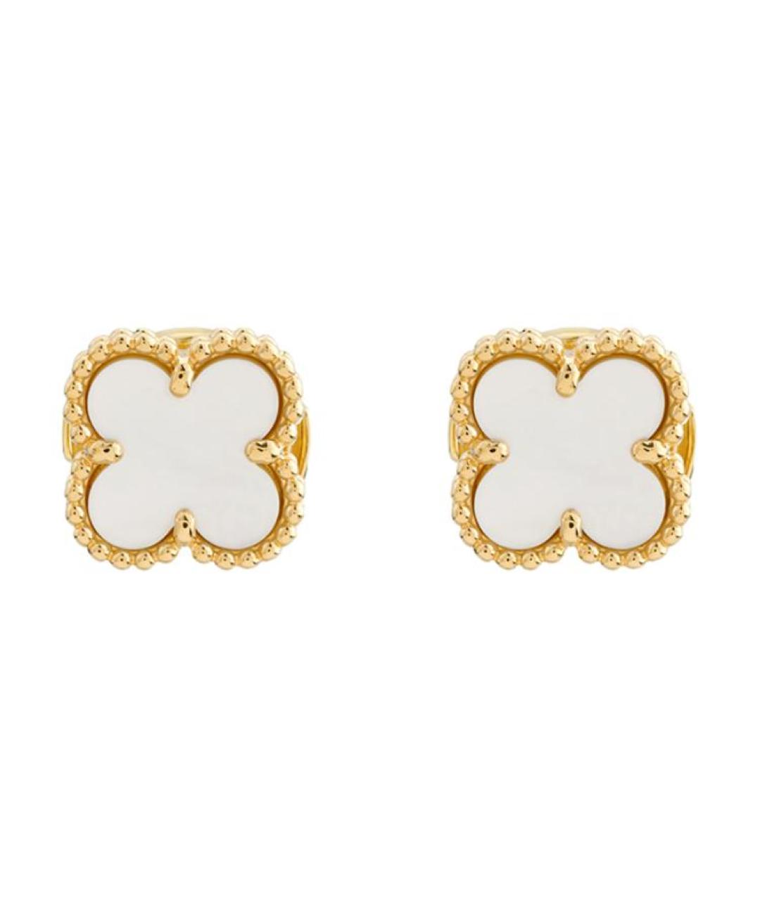 VAN CLEEF & ARPELS Золотые серьги из желтого золота, фото 2