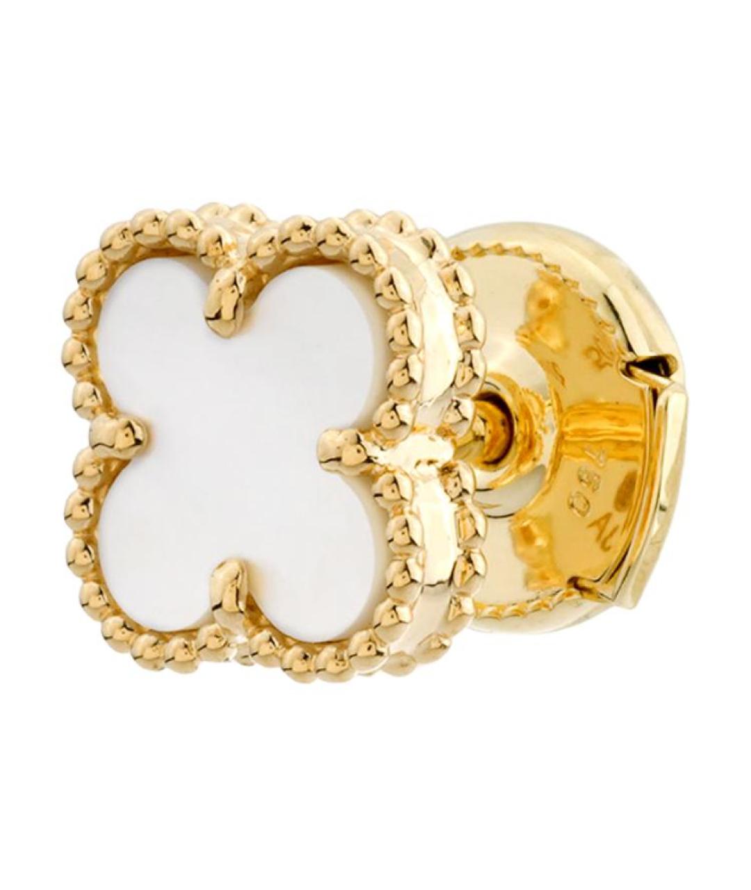 VAN CLEEF & ARPELS Золотые серьги из желтого золота, фото 3