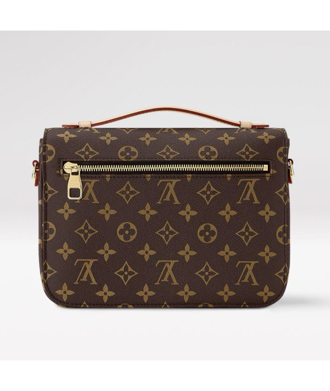 LOUIS VUITTON Коричневая сумка через плечо, фото 3