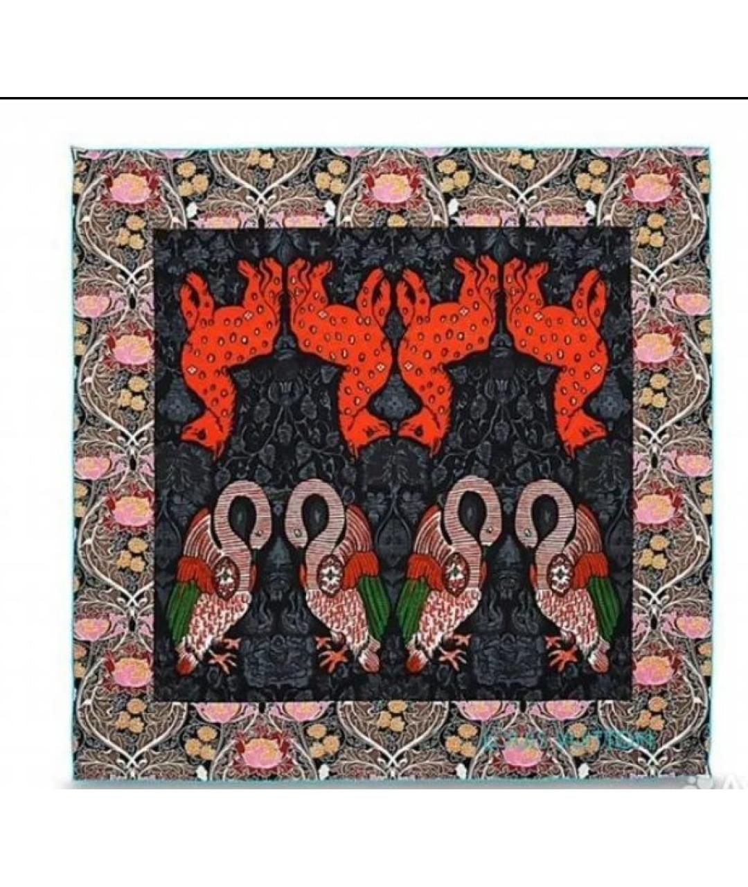 LOUIS VUITTON Мульти шелковый платок, фото 2