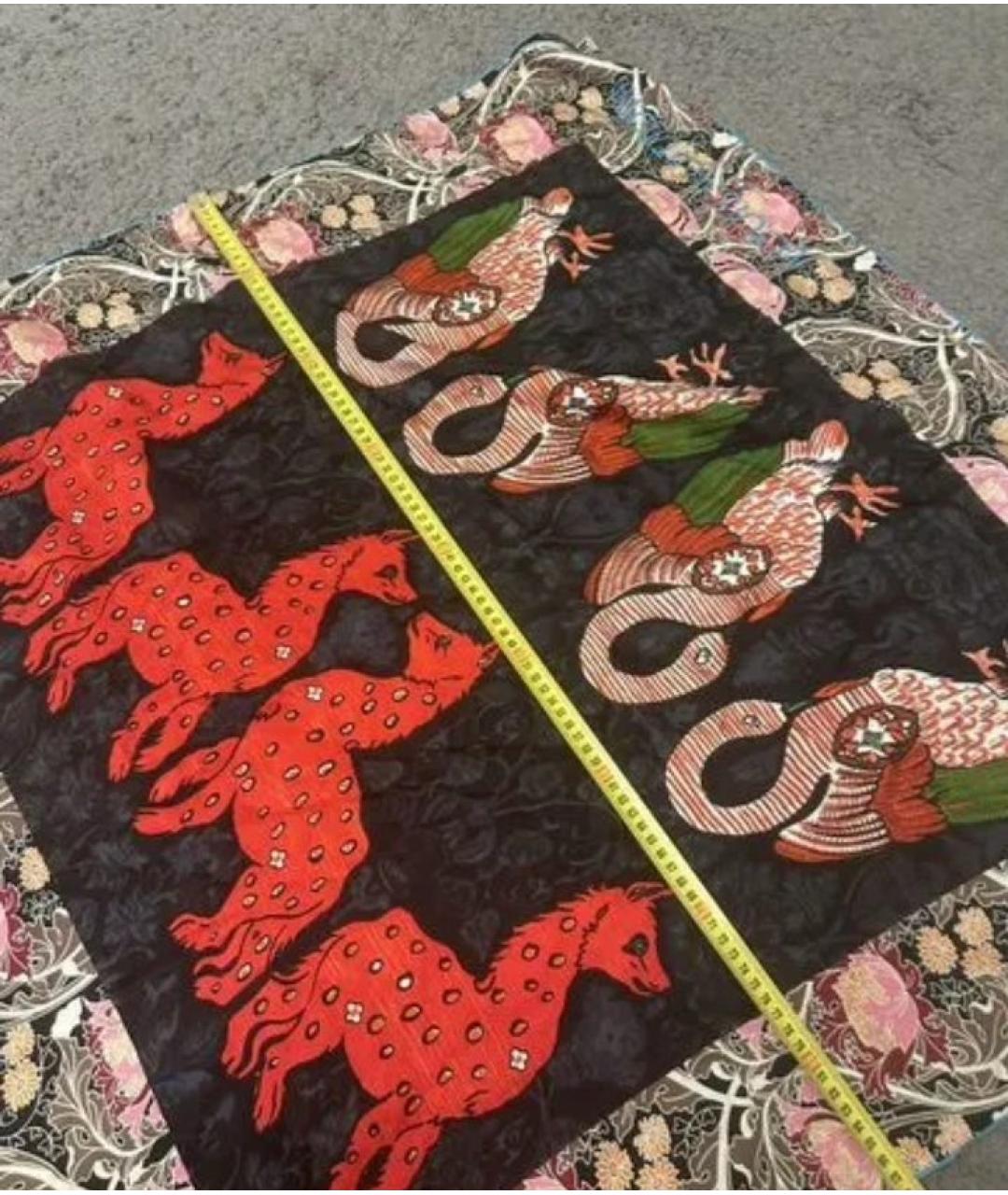 LOUIS VUITTON Мульти шелковый платок, фото 3