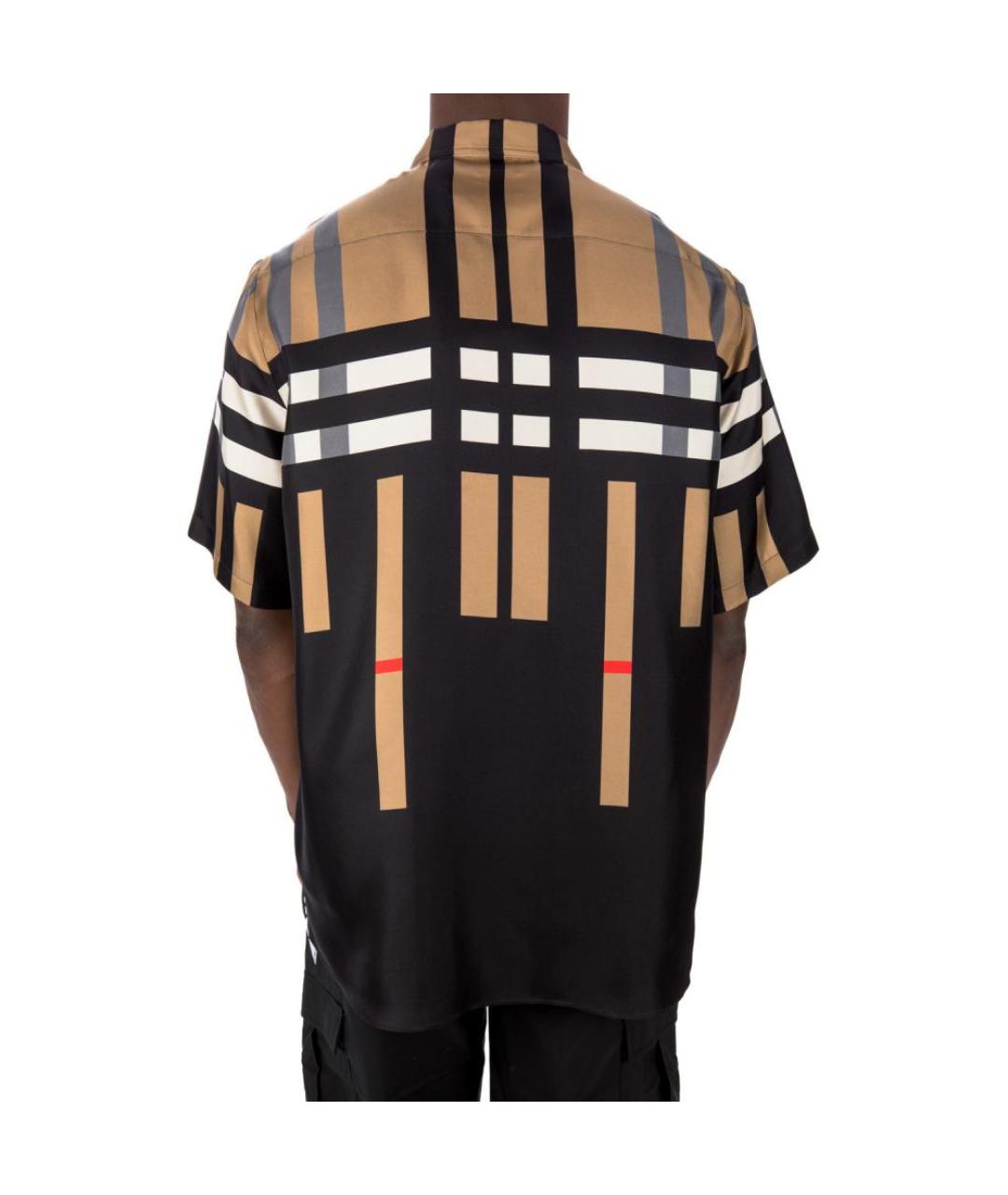 BURBERRY Коричневая классическая рубашка, фото 5