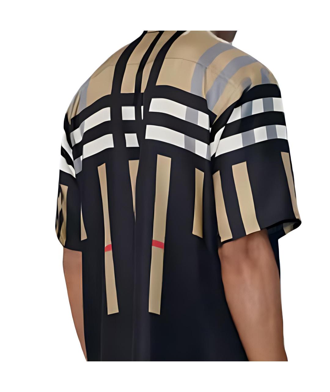 BURBERRY Коричневая классическая рубашка, фото 3