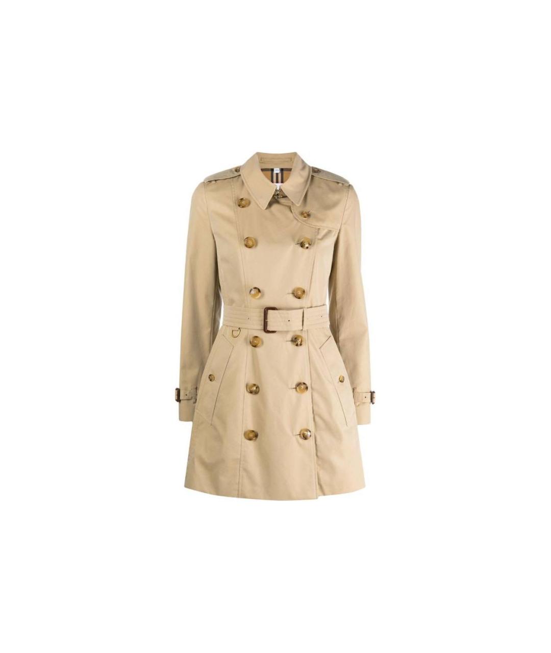 BURBERRY Коричневый тренч/плащ, фото 5