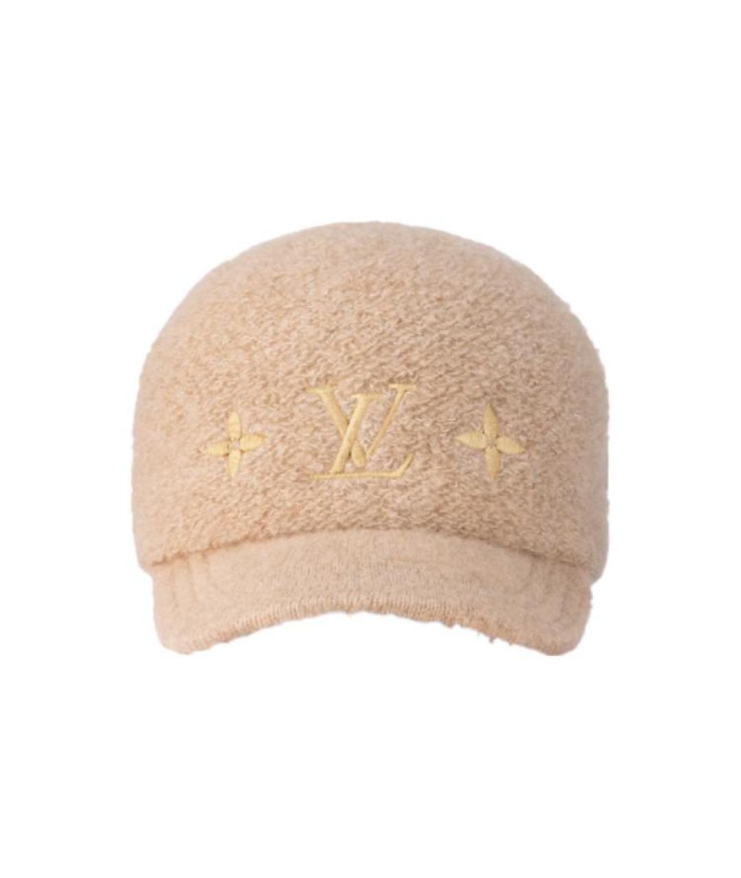 LOUIS VUITTON Бежевая кепка, фото 5
