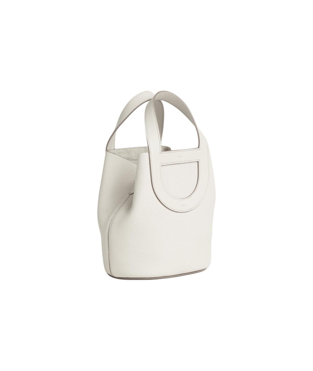 HERMES Белая сумка через плечо, фото 3